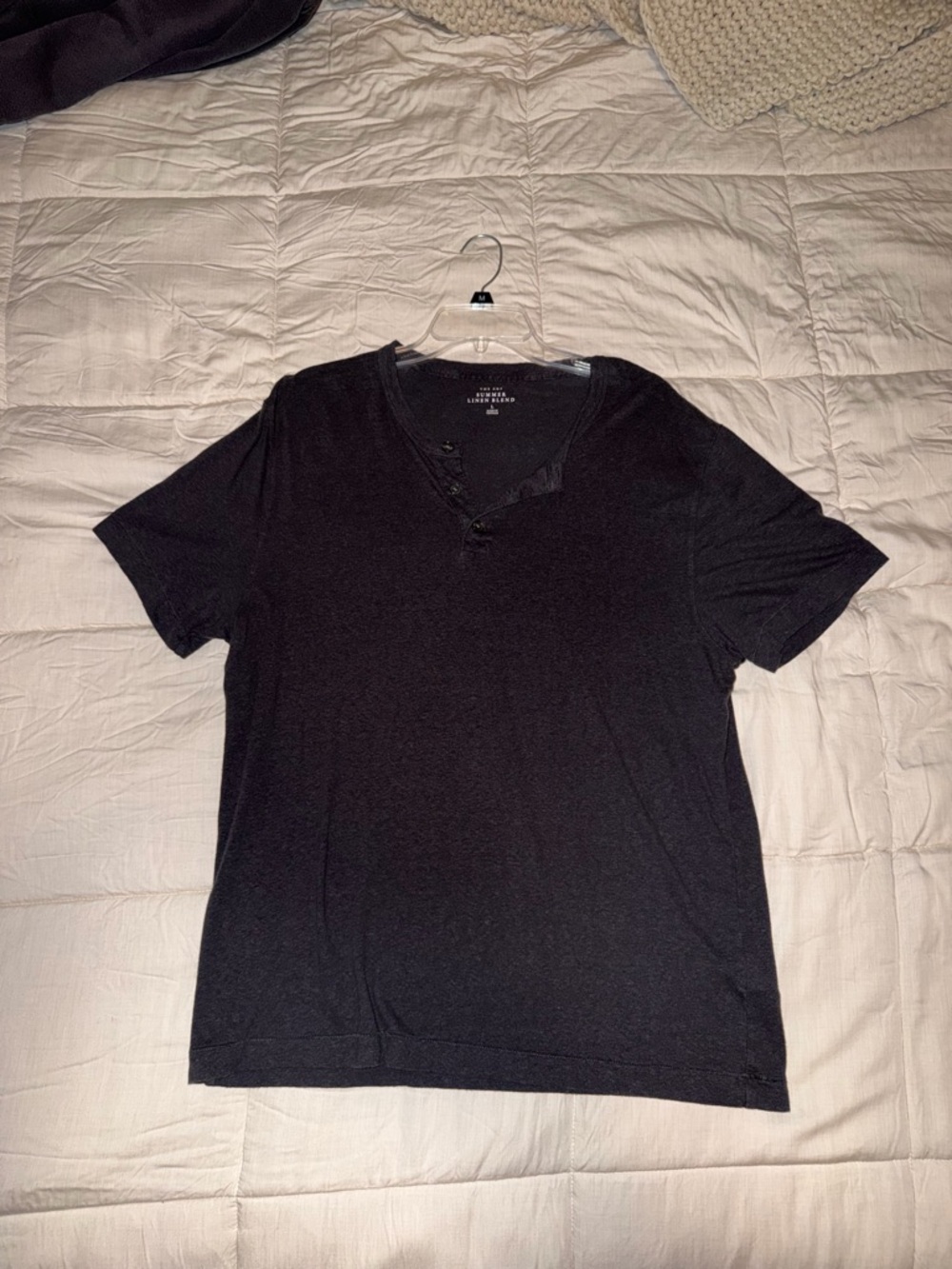 Abercrombie & Fitch Short Sleeve Henley T-Shirt